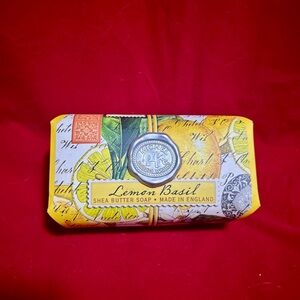 Michel Design Works Lemon Basil Shea Butter Bar Soap 8.7 oz Made in England